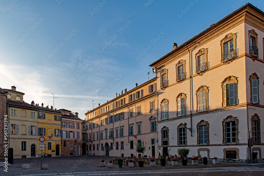 Altstadt von Piacenza in der Emilia-Romagna in Italien 