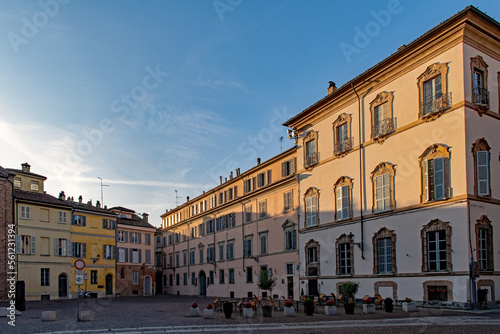 Altstadt von Piacenza in der Emilia-Romagna in Italien 