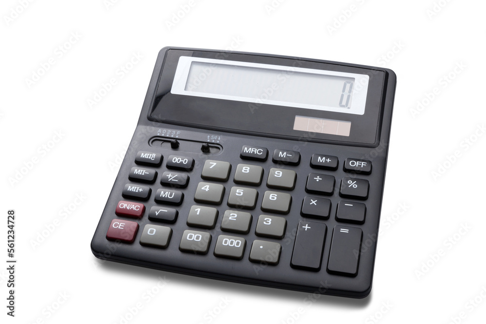 Plastic classic mathematical calculator with buttons Plastic classic mathematical calculator with buttons
