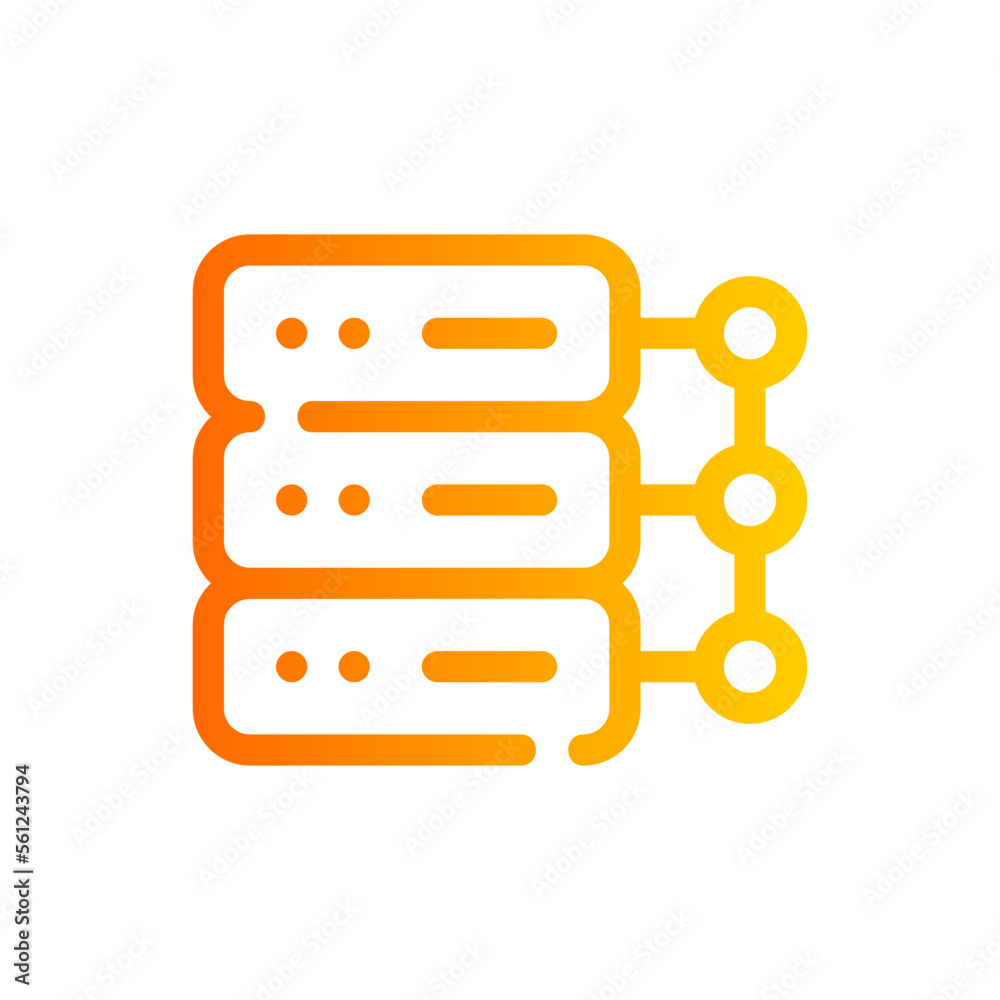 server gradient icon server gradient icon