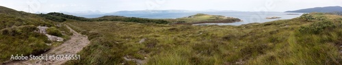 Panoramic view of Applecross Bay in summertime - Highlands - Scotland - UK
