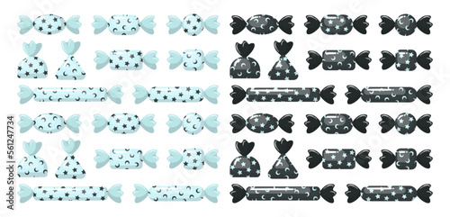Set of vector isolated sweets