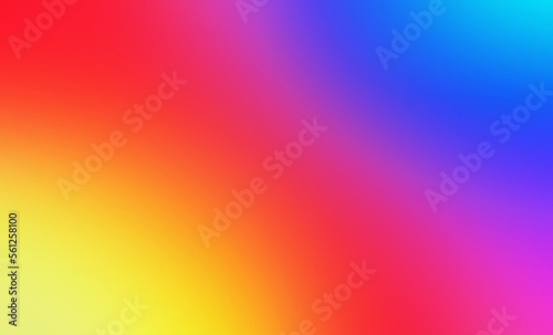 Rainbow colors abstract background digital. Texture smooth and blurred gradient brilliant backdrop. Design layout multicolor for poster banner web. Gay Pride LGBT concept is colorful funs. mobile app.