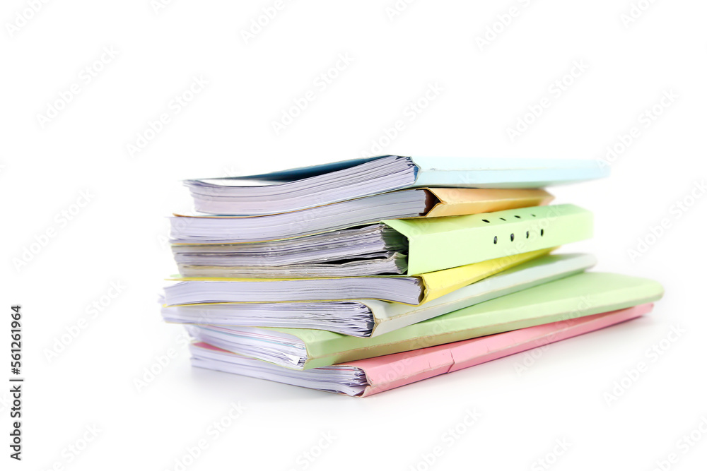 Pile or heap of financial business document paperwork stack on office desk concept of workload overtime or workplace paperless copy Pile or heap of financial business document paperwork stack on office desk concept of workload overtime or workplace paperless copy
