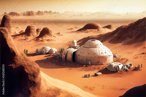 Martian colony