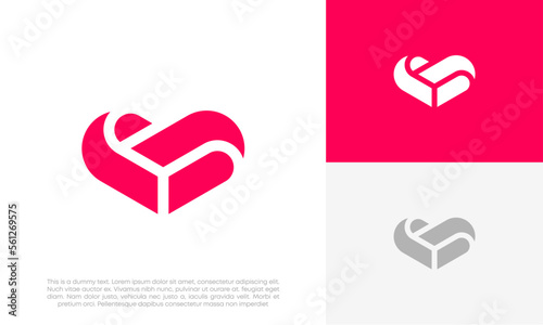 love simple modern logo