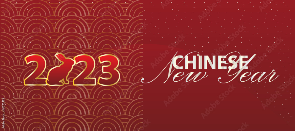 chinese new year 2023, vector design.