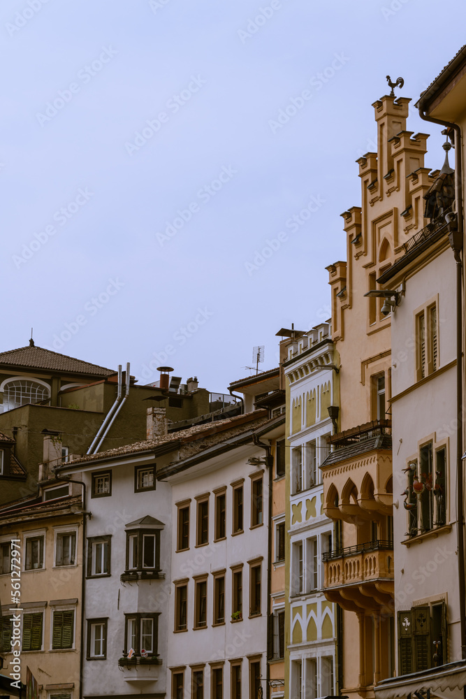 Historical Houses In Bolzano