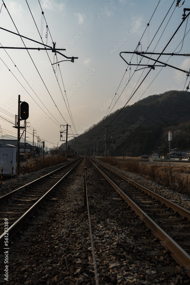 railway in the mountains railway in the mountains