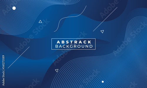 Geometric wave curve background