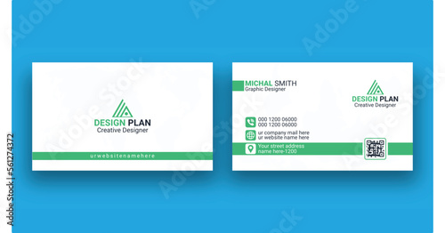 Creative modern business card template	
