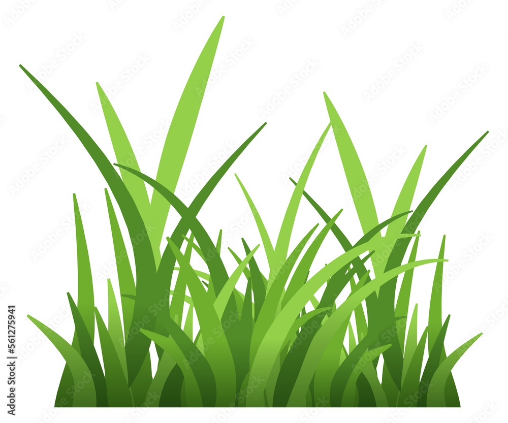 Grass element. Green eco symbol. Lawn sign Grass element. Green eco symbol. Lawn sign