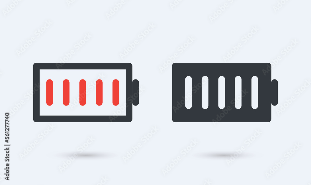 battery icon for web ui design