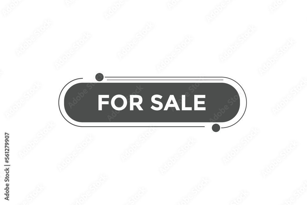 For sale button web banner templates. Vector Illustration
For sale button web banner templates. Vector Illustration