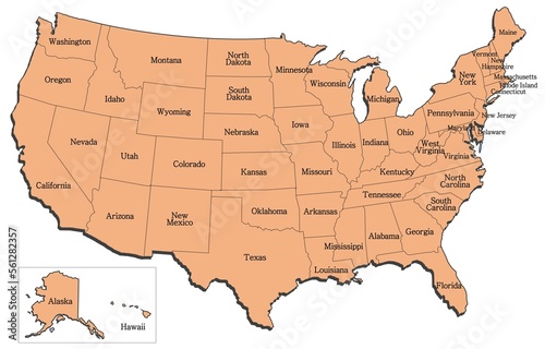 It;s america map.