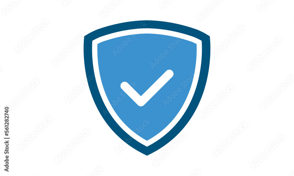 Secure internet icon. Protective shield sign digital security with the image of a padlock. Symbol security protection web. Vector illustration. Secure internet icon. Protective shield sign digital security with the image of a padlock. Symbol security protection web. Vector illustration.