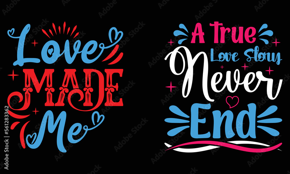 Obraz premium Valentin's Day SVG Design