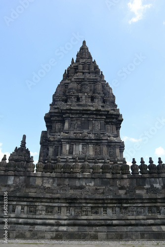 Prambanan Temple in Yogyakarta indonesia. UNESCO world heritage in Indonesia. the biggest hindu temple