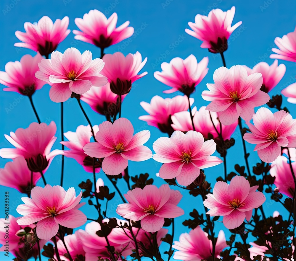 beautiful pink cosmos flowers in the garden beautiful pink cosmos flowers in the garden