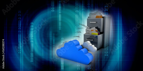 3d rendering cloud folder storage