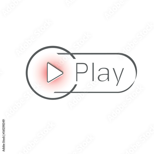 "PLAY" Vector Web Button vector
