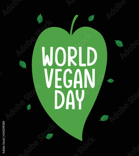 World vegan day, Vector illustration, World Vegan Month, November, vegetable day, fresh vegetable, world food day, world vegetarian day, design template poster, banner