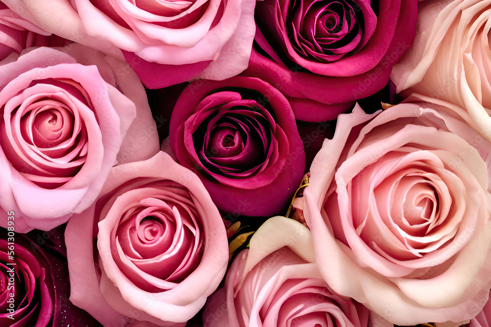 Fresh Roses for a Summer Celebration. Fresh Roses for a Summer Celebration.