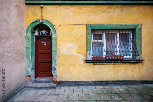 Stare Miasto, starówka, warszawa drzwi i okno