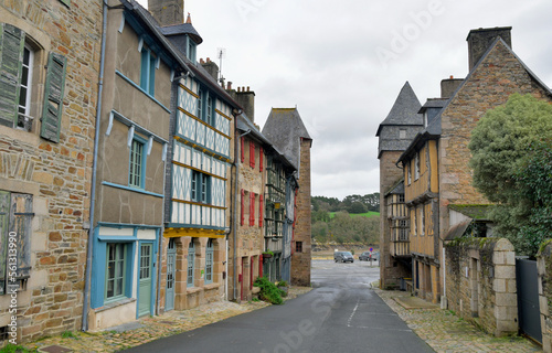 Architecture à Tréguier en Bretagne - France