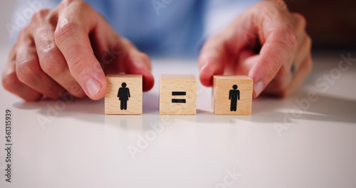 Canvas Print Gender Equality And Parity Law