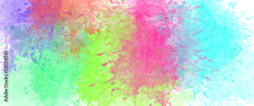 abstract watercolor background with splashes © G.E.G Digital Media
