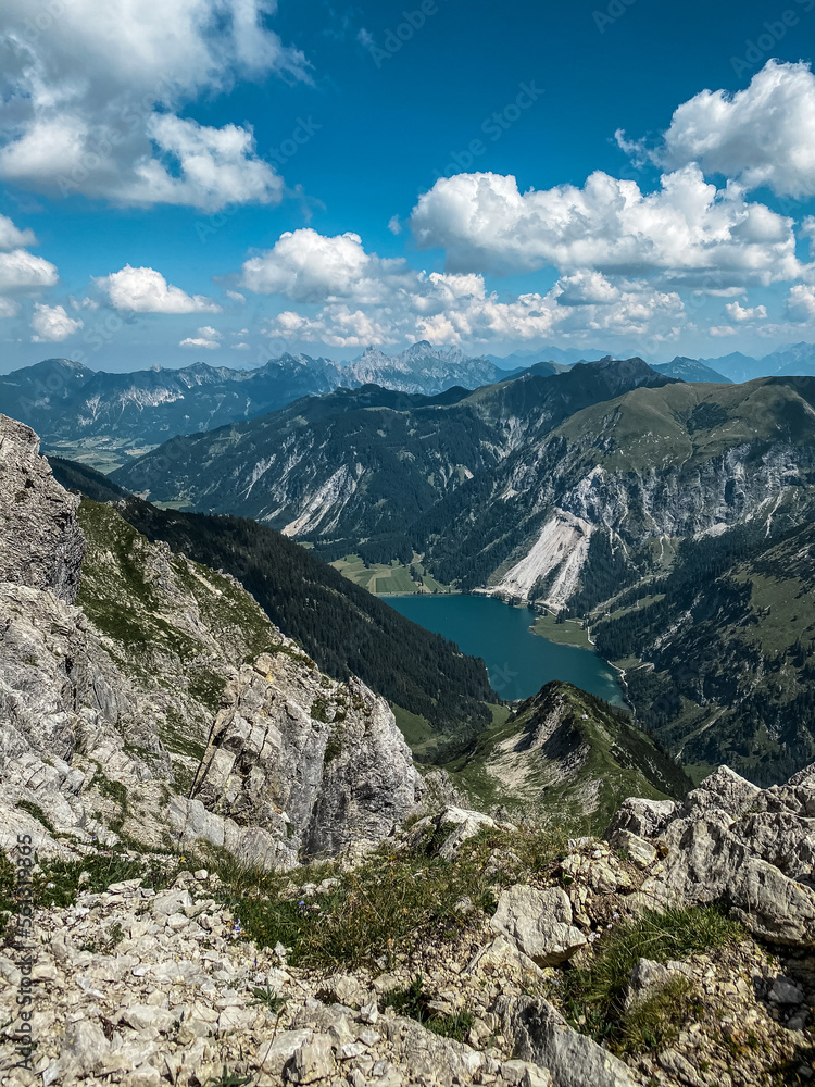 Vilsalpsee in den Allgäuer Alpen