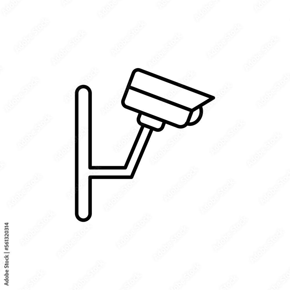 cctv icon. outline icon cctv icon. outline icon
