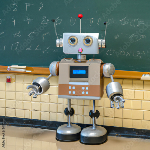 Roboter in der Klasse
