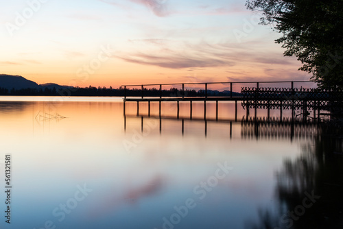 Sonnenuntergang Kochel am See