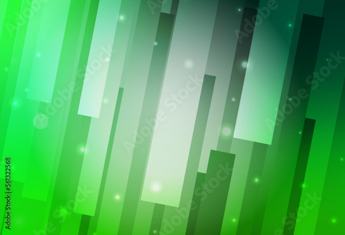 Dark Green vector texture in rectangular style.