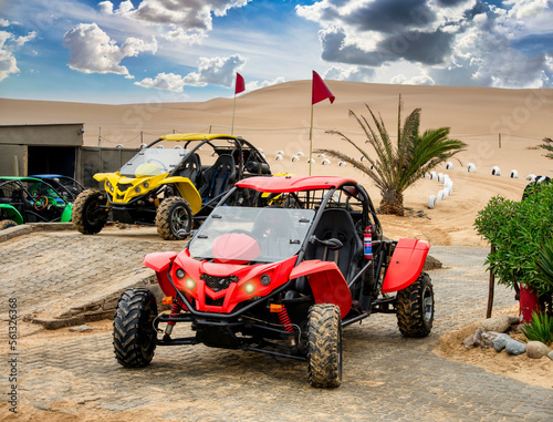 Obraz na plátně beach buggies