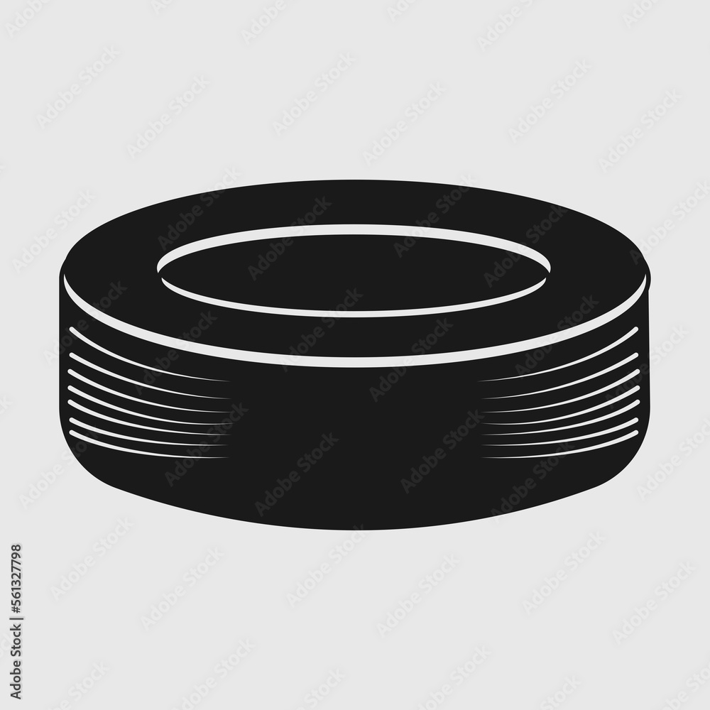 Hockey Puck SVG Cut File, Puck Svg, Sticks Svg, Ice Hockey Svg, Hockey