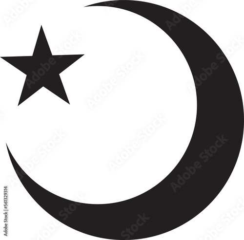 Photography Islam Crescent with star