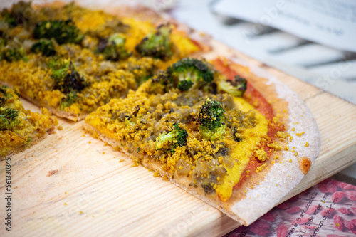 pizza vegetable
