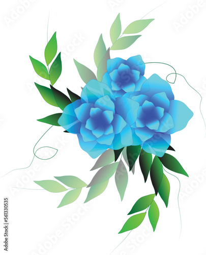 BEAUTIFUL FLOWER VECTOR ILLUSTRATION FOR ADULTS