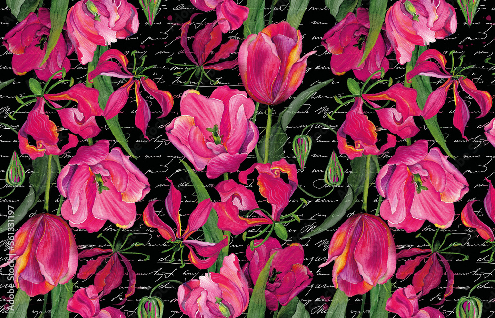 flowers background vivid volor pattern flowers background vivid volor pattern