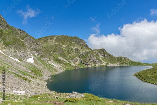 Fototapeta Naklejka Na Ścianę i Meble -  Rila Mountain around The Seven Rila Lakes, Bulgaria