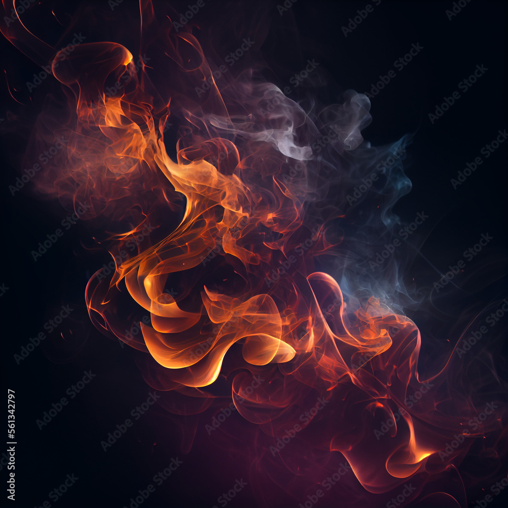 fire and smoke meet fire and smoke meet