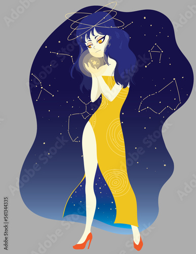 The girl who receives messages from the universe