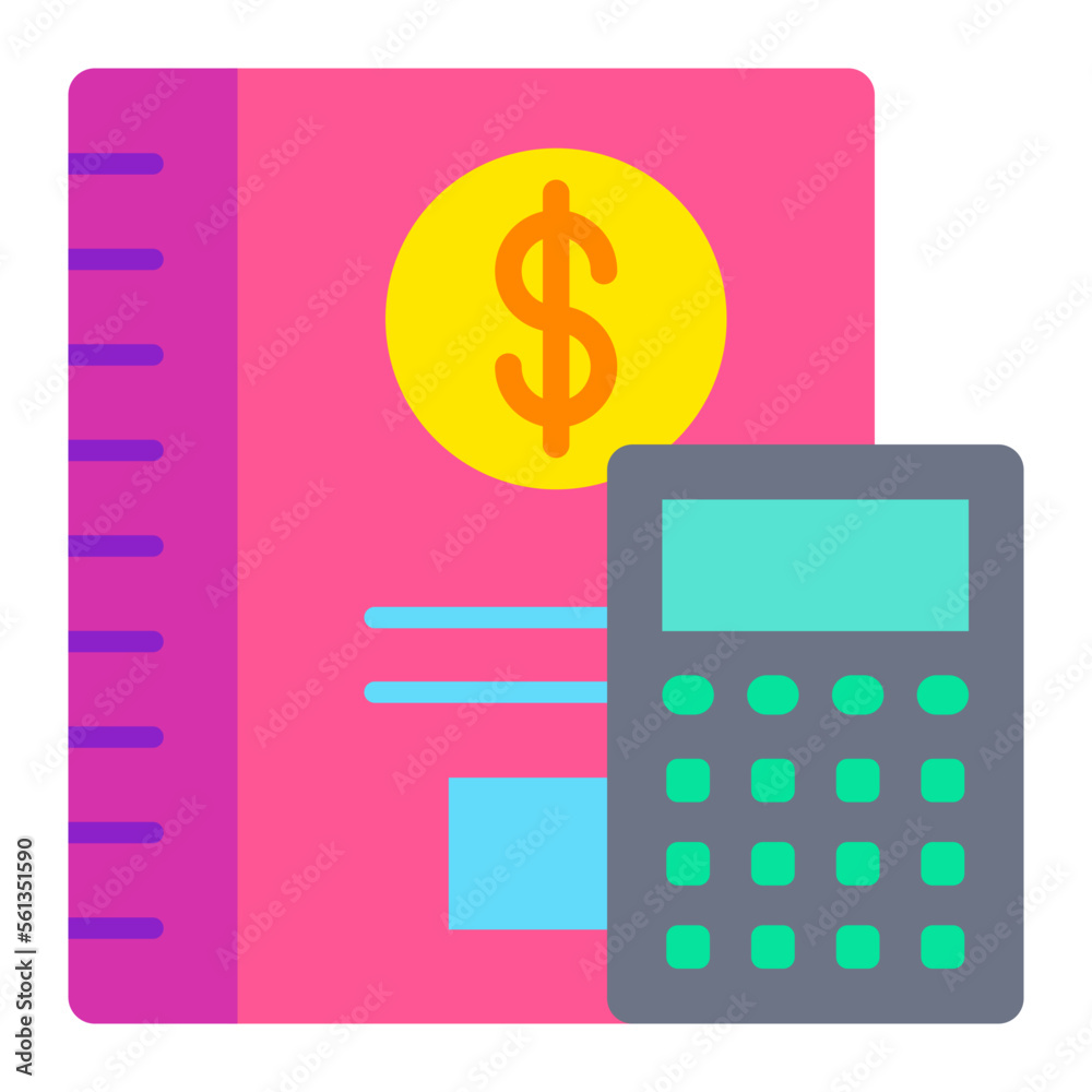 Journal Flat Icon Journal Flat Icon