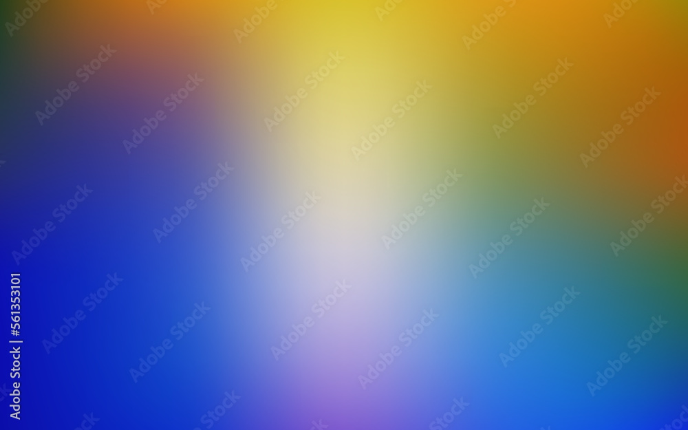 Obraz premium Light blue, yellow vector blur background.