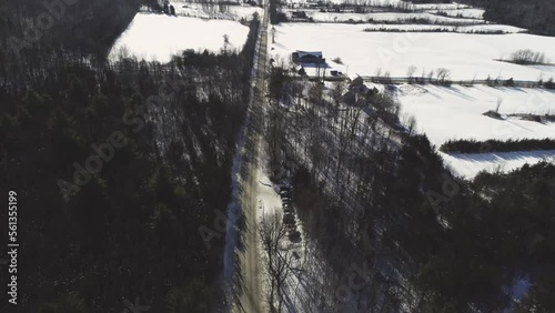 House in Winter Vermont