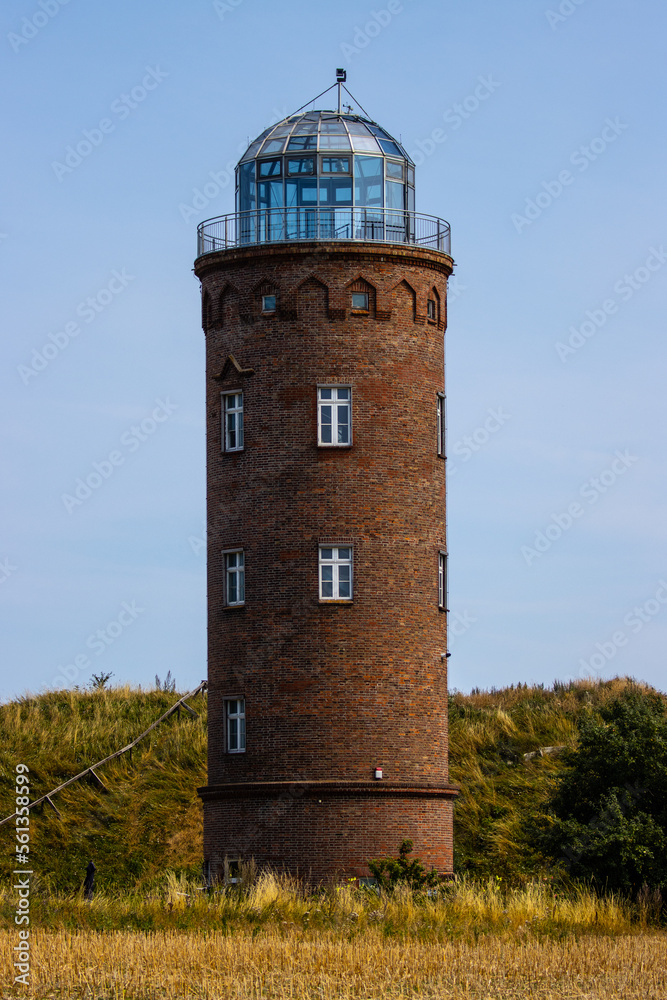 The lighthouse on the island of Rügen at Cape Arkona