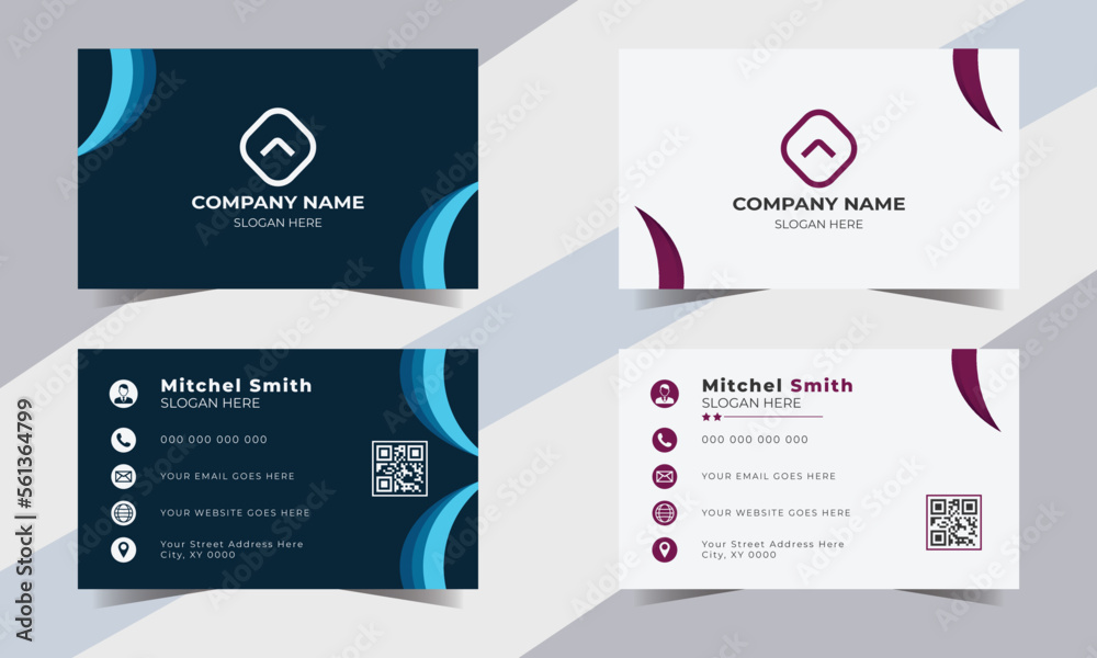Creative, Luxury and elegant business card design. Creative, Luxury and elegant business card design.
